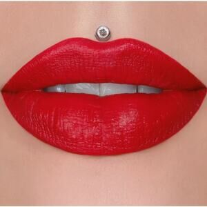 Jeffree Star Velvet Trap Red Affair Electric Red Matte Lipstick New In Box